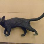 391 2220 Kattskulptur